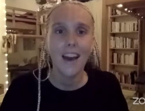 La danseuse du Label Karine Saporta Aurore Borgo : cours en ligne gratuit de Hip-Hop – Popping