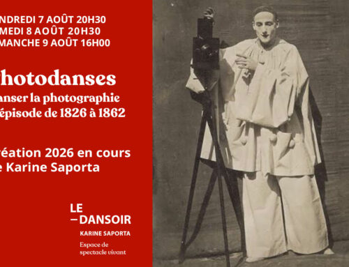 « PHOTODANSES – DANSER LA PHOTOGRAPHIE », 1er épisode – Spectacle/conférence de Karine Saporta création en cours