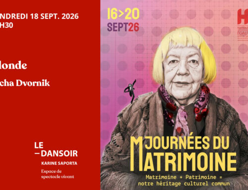 Blonde – Etcha Dvornik – Vendredi 18 septembre 2026 20h30